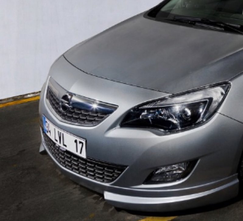 OPEL ASTRA J ÖN TAMPON EKİ (MAKYAJSIZ)